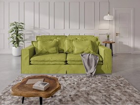 Светлозелен диван 236 cm Nora – Ropez