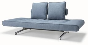 Светлосиня лежанка Innovation Ghia Chrome Mixed Dance Light Blue