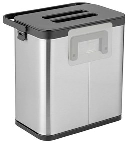 Контейнер за компостируеми отпадъци в матово сребрист цвят 3 l Colin – Wenko