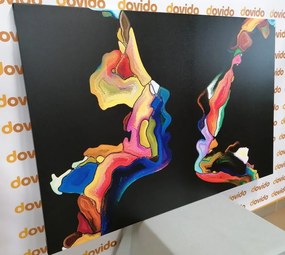 Картина на платно – Абстрактни лица на човешки същества