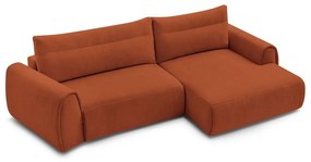 Оранжев ъглов диван Aden – Bobochic Paris