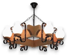 Brilagi - Пендел QUEEN 8xE14/40W/230V бук