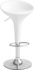 Бар стол Elaina-Бял (2) парчета