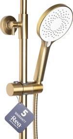 Комплект за душ REA AVALON GOLD BRUSH
