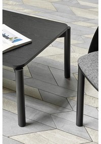 Черна масичка за кафе , 110 x 60 cm Atlas - Teulat