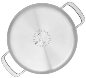 Касерола от неръждаема стомана с капак подходяща за индукционен котлон 5,5 l Lucca 3.0 – FABINI