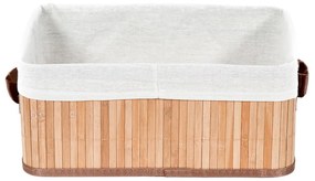 Кафява бамбукова кошница за съхранение Carossa - Compactor