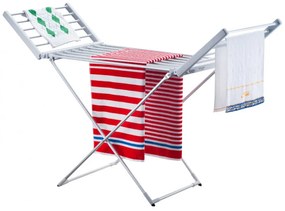 Електрически сушилник за дрехи Adler AD 7821, 220W, 18 нагревателни елемента, IP22, Бял