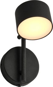 Osram - LED стенен осветител с възможност за димиране DECOR KYOTO LED/12W/230V черен