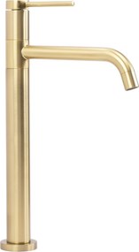 Смесител за баня Rea Lugano Slim Brush Gold High