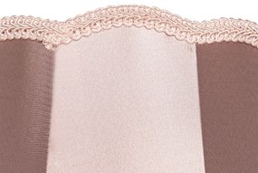 Текстилен абажур розов 30/18/26 - Granny