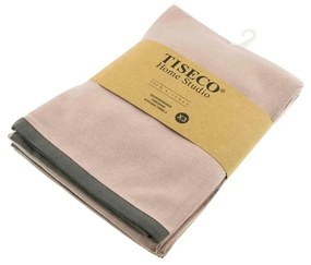 Комплект от 3 бежови памучни кърпи за чай , 50 x 70 cm - Tiseco Home Studio