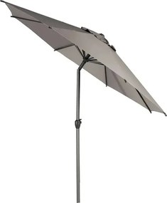 Прав накланящ се чадър Hesperide Loompa, 3 m - Пшеница/Глина