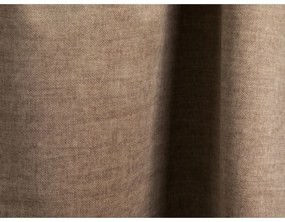 Светлокафяв кадифен модул за диван (ляв ъгъл) Martina – Micadoni