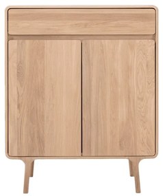 Масивен дъбов скрин Fawn - Gazzda