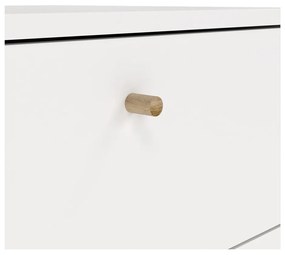 Бял висок скрин с чекмеджета 50x120 cm Bodo - Tvilum