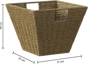 Кош за съхранение 5five, Ротанг, 31x31 cm