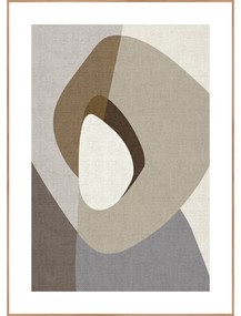 Живопис 70x100 cm Picasa Greige - Malerifabrikken