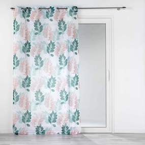 Завеса в бял и зелен цвят 140x280 cm Belline – douceur d'intérieur
