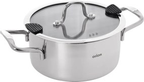 Касерола от неръждаема стомана с капак 1,2 l Venice – Orion