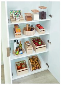 Въртящ се кухненски органайзер, изработен от дърво от пауловния , ø 26,7 cm Eco - iDesign