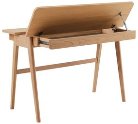 Работна маса с дъбов плот 110x55,5 cm Home - Hammel Furniture