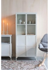 Бял метален шкаф 35x150 cm Miya - White Label