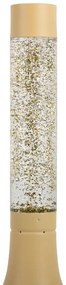 Светложълта настолна лампа със стъклен абажур (височина 37,5 cm) Astro Glittler – Leitmotiv