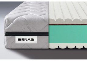 Двустранен матрак от средна/изключително твърда пяна 180x200 cm BuonaNotte HR BIO - BENAB