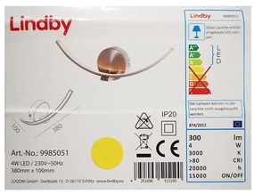 Lindby - LED Аплик IVEN LED/7W/230V