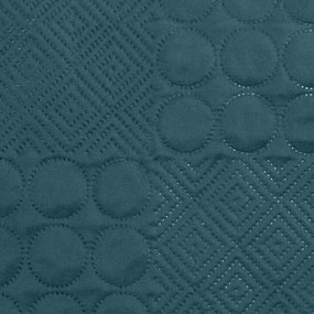 Дизайнерска покривка за легло Boni dark teal Ширина: 220 см | Дължина: 240 см