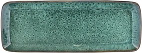 Керамичен поднос за сервиране 14x38 cm Gastro Green/Black – Bitz
