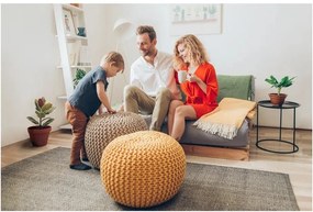 Сив и кафяв диван Jagger pouf - Bonami Essentials
