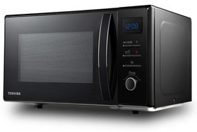Разопакован: Микровълнова фурна 4в1 Toshiba MW2-AC25TBK, 25 л, 950W, Grill 1100W, Конвекция 2100W, Керамично покритие, Черен
