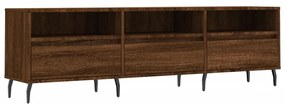 831299 vidaXL ТВ шкаф, кафяв дъб, 150x30x44,5 см, инженерно дърво