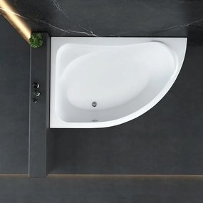 Ъглова вана, 171054L TUB дясна, Inter Ceramic, 170х100х52см