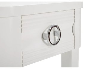 Нощно шкафче от бяла ела Shine - Mauro Ferretti