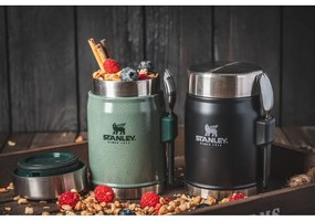 Черен термос за храна от неръждаема стомана 400 ml Legendary Classic Black – Stanley