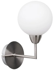Стенна лампа в сребристо Logos - Candellux Lighting