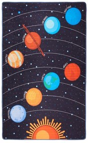 Тъмносин детски килим , 140 x 190 cm Galaxy - Conceptum Hypnose