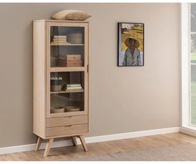 Витрина в дъбов декор 72x190 cm A-Line - Actona