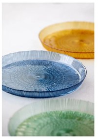 Оранжева стъклена чиния за сервиране ø 30 cm Kusintha - Bitz