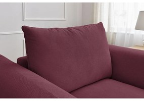 Кресло в цвят бордо Ernest – Bobochic Paris