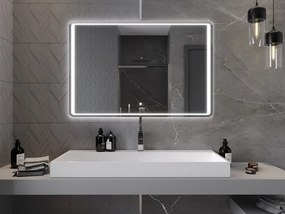 Mexen Zusa осветено огледало за баня 120 x 80 см, LED 6000K, против изпаряване