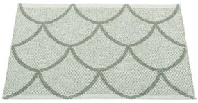 Зелен килим за открито и закрито 70x50 cm Kotte Army Sage – Pappelina