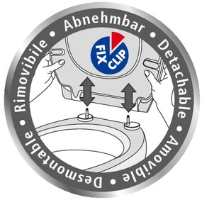 Тоалетна чиния с автоматично затваряне 36,5 x 45 см Baltic – Wenko