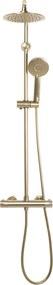 Комплект за душ REA Bliss brush gold