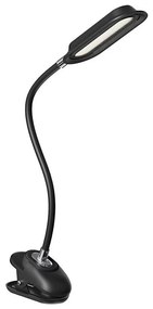 Immax 08998L - LED+CCT димируема настолна лампа с щипка CLIP 7,5W/230V черна