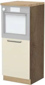 Висок подов шкаф за фурна Modena K14-60-1KR-Oak - Beige