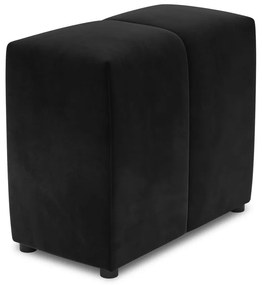 Черни кадифени подлакътници за модулен диван Rome Velvet - Cosmopolitan Design